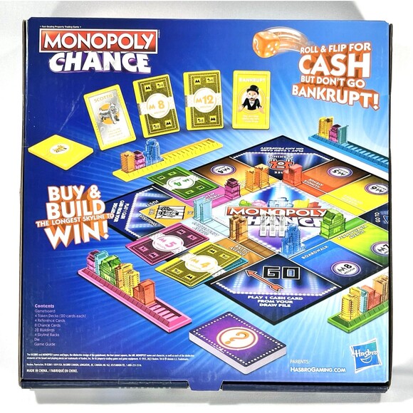 Monopoly Chance 2023 Hasbro Board Game New Factory Sealed - Picture 3 of 7